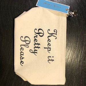 Draper James cosmetic bag